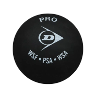 DUNLOP PRO SQUASH BALL 12PCS - DOUBLE YELLOW DOT