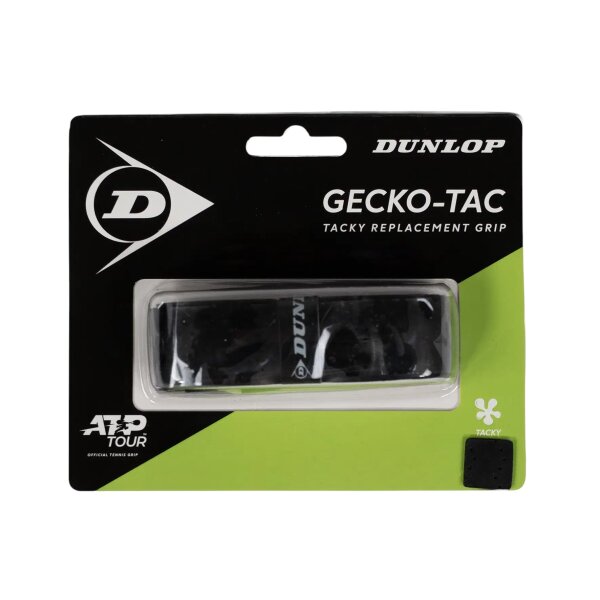 DUNLOP GECKO-TAC REPLACEMENT GRIP BLACK 1PC