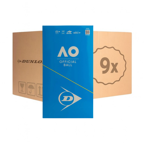 DUNLOP AUSTRALIAN OPEN TS 2X4PET CARTONETTE