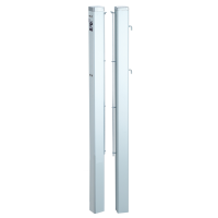 PALI PER RETE COURT ROYAL QUADRATI TP 80