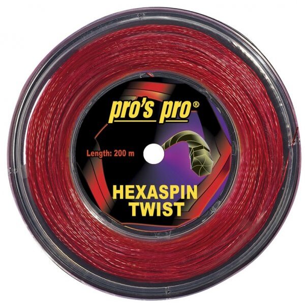 PROS PRO HEXASPIN TWIST 1,25 - 200M RED